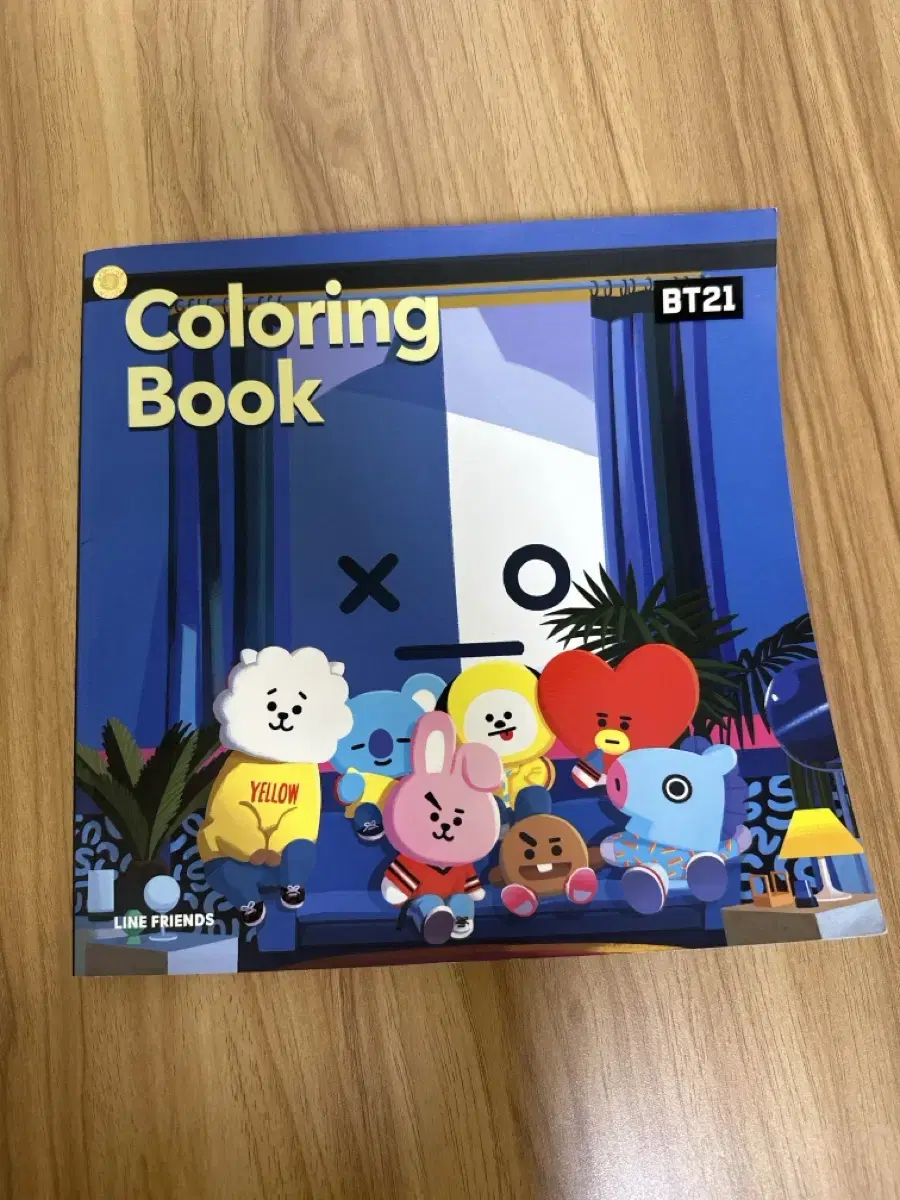 BTS BT21 coloring book 컬러링북